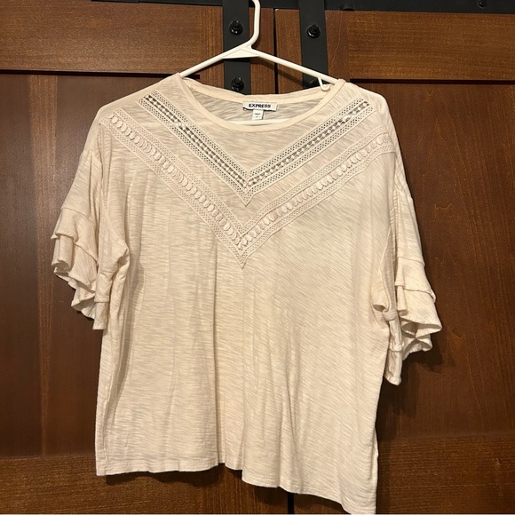 Express flutter sleeve top - Picture 1 of 3